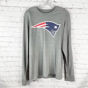 47 Brand New England Patriots NFL Men’s Shirt Long Sleeve Size Medium